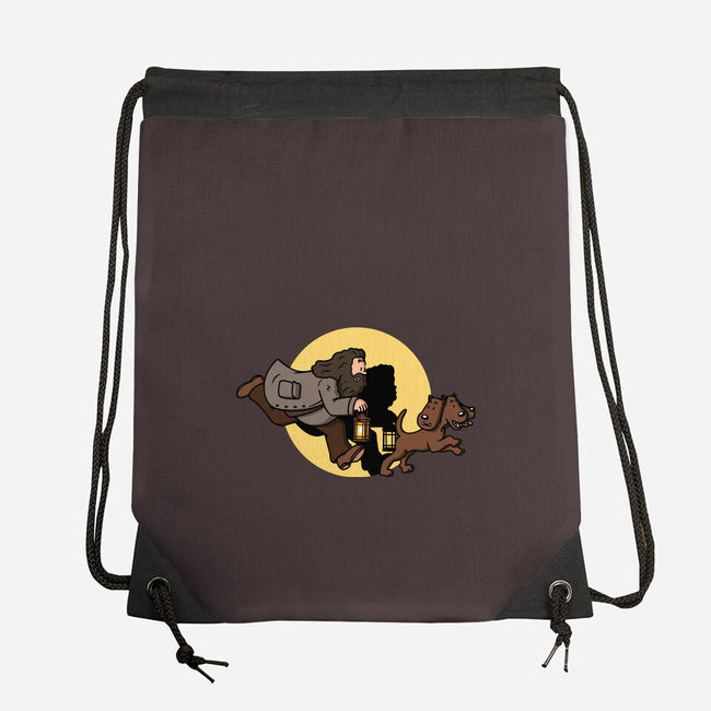 The Adventures Of Rubeus-None-Drawstring-Bag-Raffiti