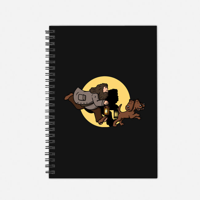 The Adventures Of Rubeus-None-Dot Grid-Notebook-Raffiti