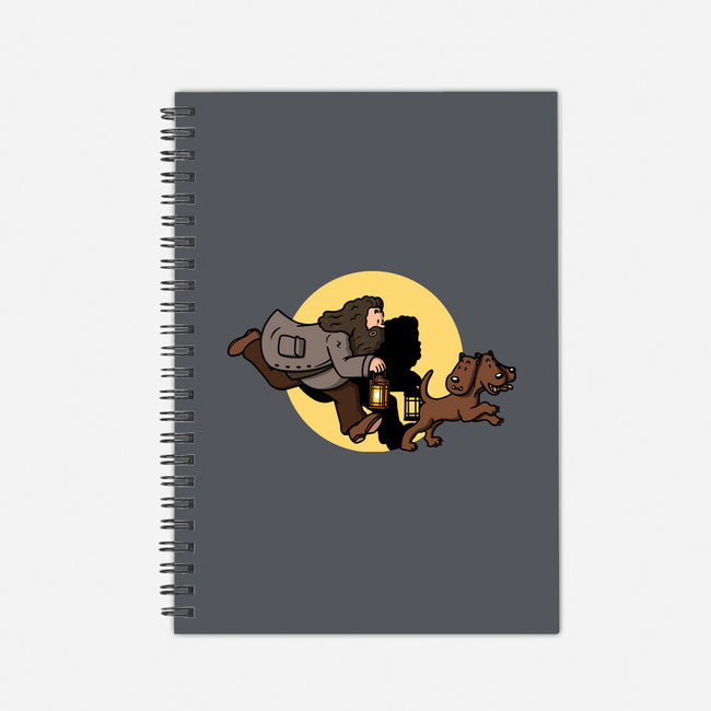 The Adventures Of Rubeus-None-Dot Grid-Notebook-Raffiti