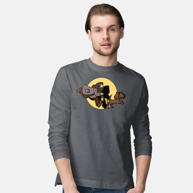 The Adventures Of Rubeus-Mens-Long Sleeved-Tee-Raffiti