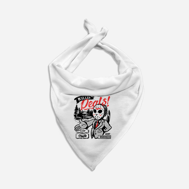 Camp Crystal Lake Realty-Cat-Bandana-Pet Collar-estudiofitas