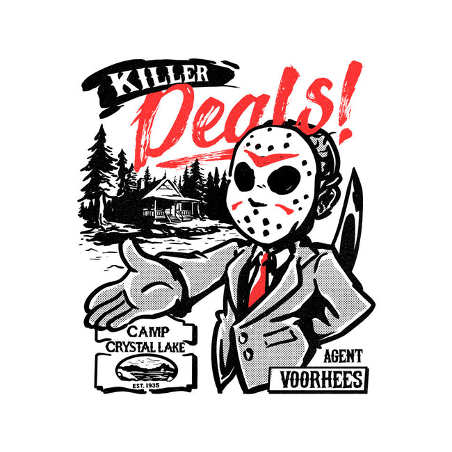 Camp Crystal Lake Realty-Youth-Basic-Tee-estudiofitas