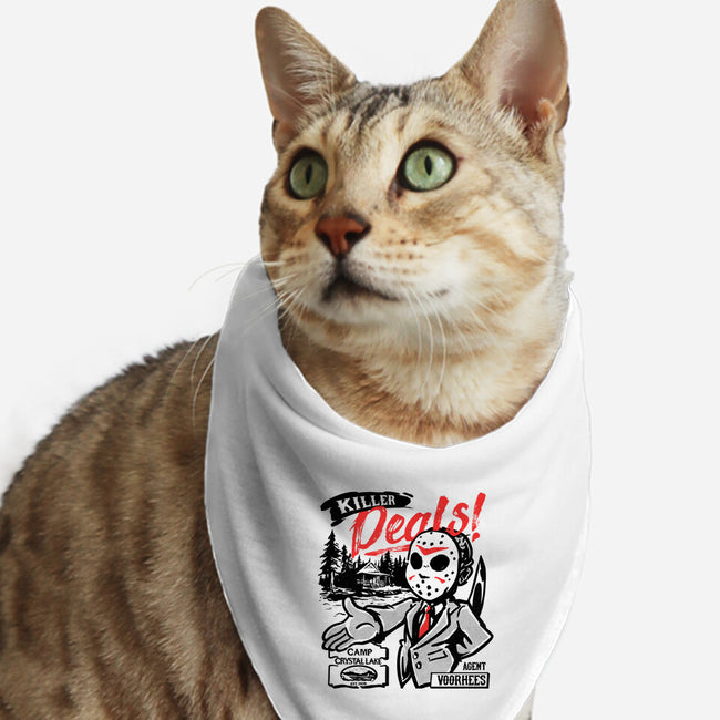 Camp Crystal Lake Realty-Cat-Bandana-Pet Collar-estudiofitas