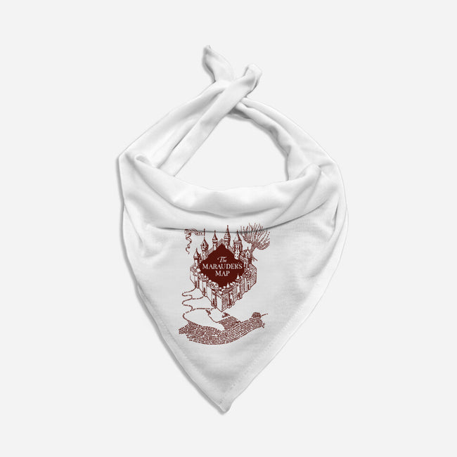 Marauder's Map-Dog-Bandana-Pet Collar-dalethesk8er