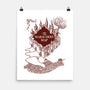 Marauder's Map-None-Matte-Poster-dalethesk8er