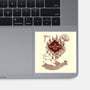 Marauder's Map-None-Glossy-Sticker-dalethesk8er