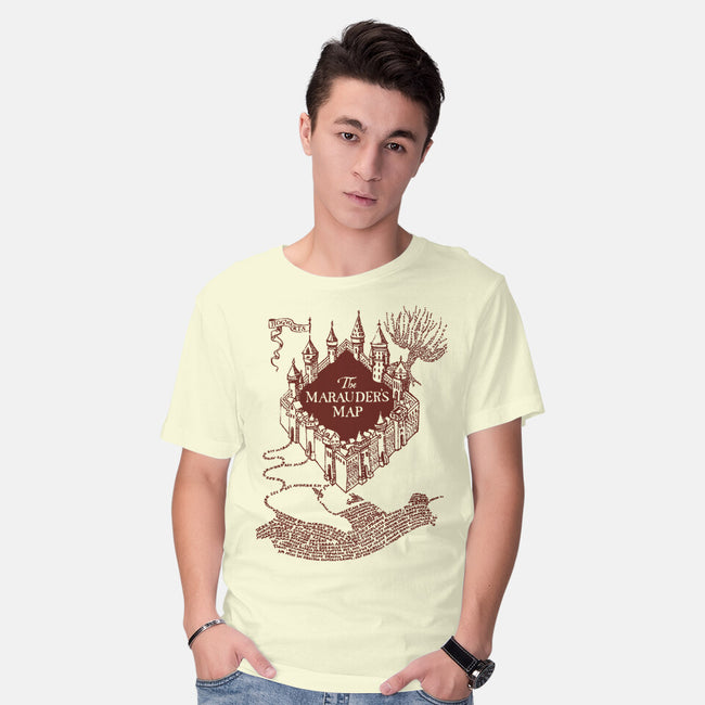 Marauder's Map-Mens-Basic-Tee-dalethesk8er