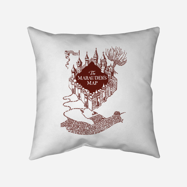 Marauder's Map-None-Removable Cover w Insert-Throw Pillow-dalethesk8er