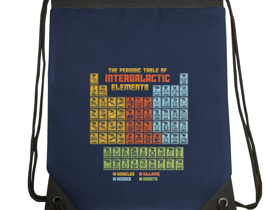 The Periodic Table Of Intergalactic Elements