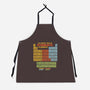 The Periodic Table Of Intergalactic Elements-Unisex-Kitchen-Apron-kg07