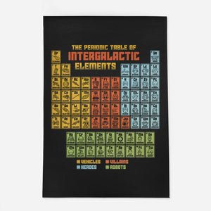 The Periodic Table Of Intergalactic Elements-None-Outdoor-Rug-kg07