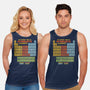 The Periodic Table Of Intergalactic Elements-Unisex-Basic-Tank-kg07