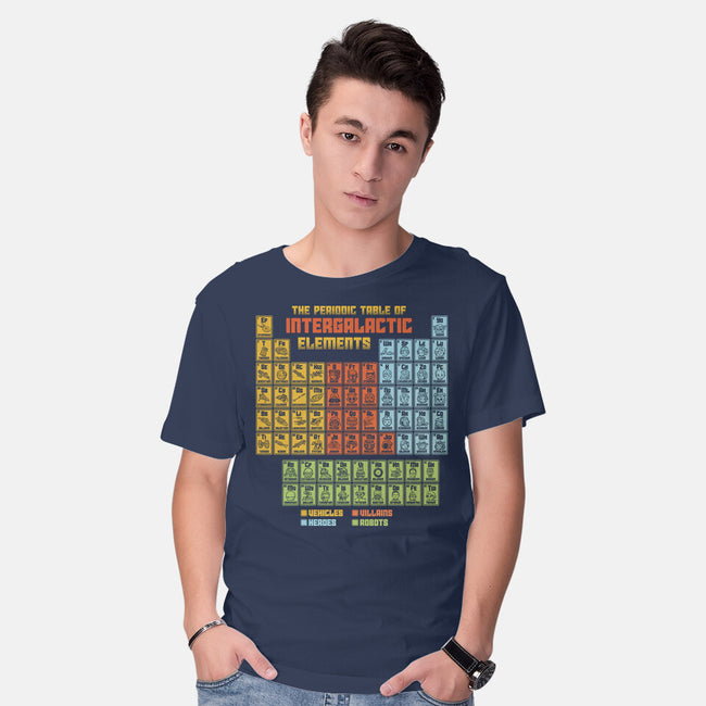 The Periodic Table Of Intergalactic Elements-Mens-Basic-Tee-kg07