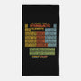 The Periodic Table Of Intergalactic Elements-None-Beach-Towel-kg07