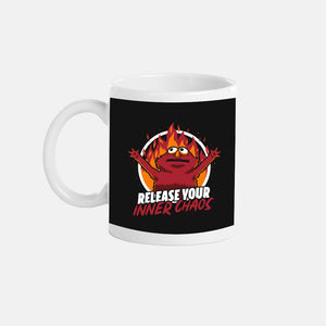 Chaos Puppet Fire-None-Mug-Drinkware-Studio Mootant