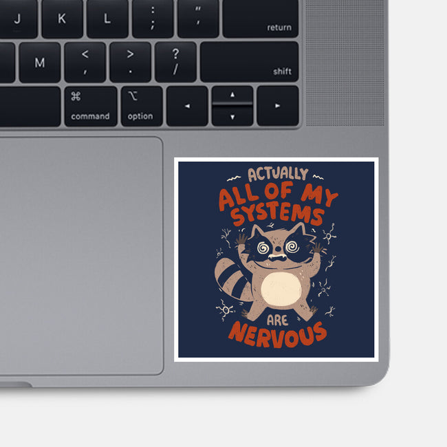 Nervous System-None-Glossy-Sticker-eduely