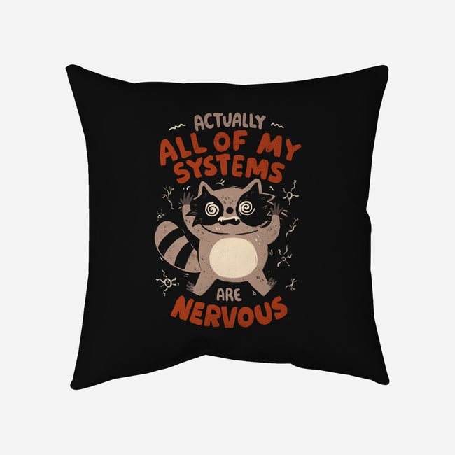 Nervous System-None-Removable Cover-Throw Pillow-eduely