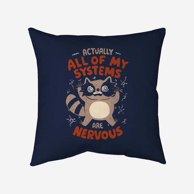 Nervous System-None-Removable Cover-Throw Pillow-eduely