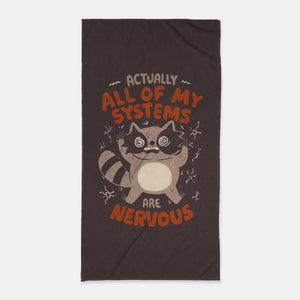 Nervous System-None-Beach-Towel-eduely