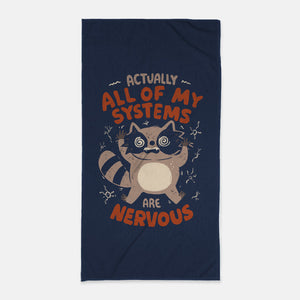 Nervous System-None-Beach-Towel-eduely