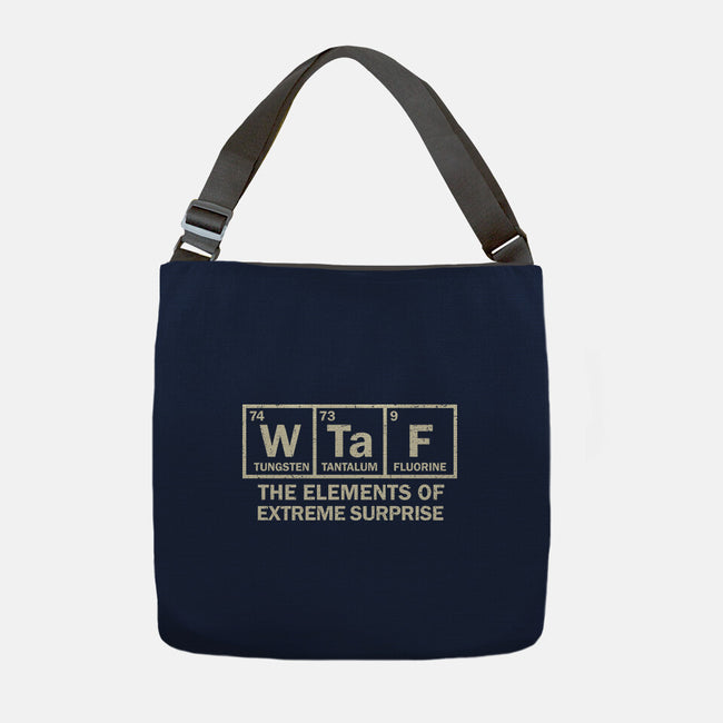 The Elements Of Extreme Surprise-None-Adjustable Tote-Bag-kg07