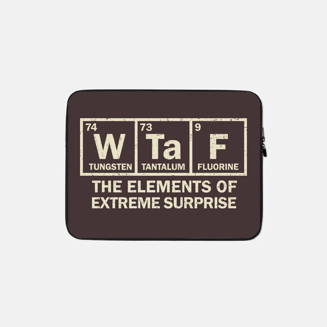 The Elements Of Extreme Surprise-None-Zippered-Laptop Sleeve-kg07