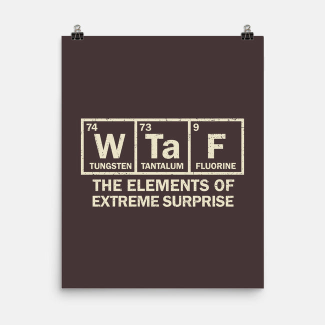 The Elements Of Extreme Surprise-None-Matte-Poster-kg07