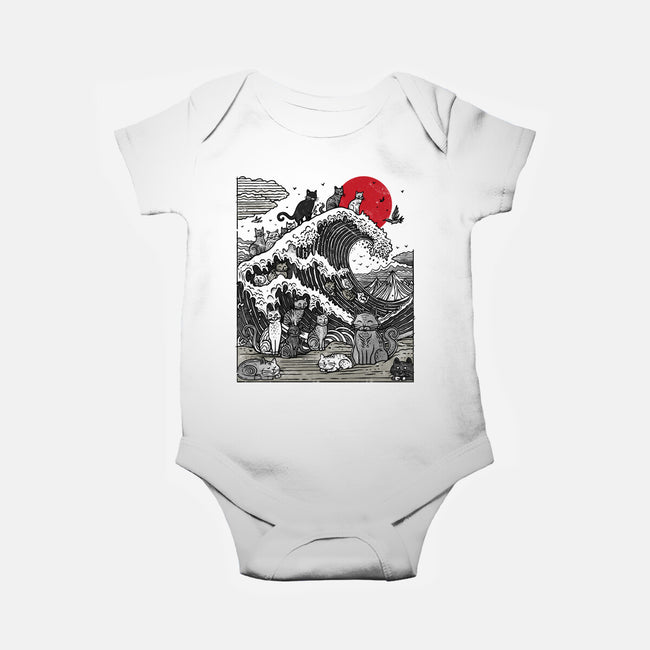 The Great Cat Wave-Baby-Basic-Onesie-drbutler