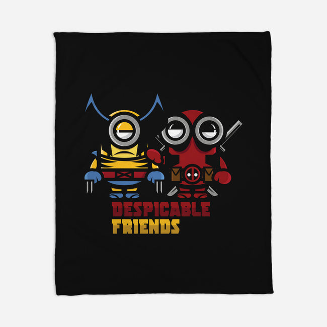 Despicable Friends-None-Fleece-Blanket-jrberger