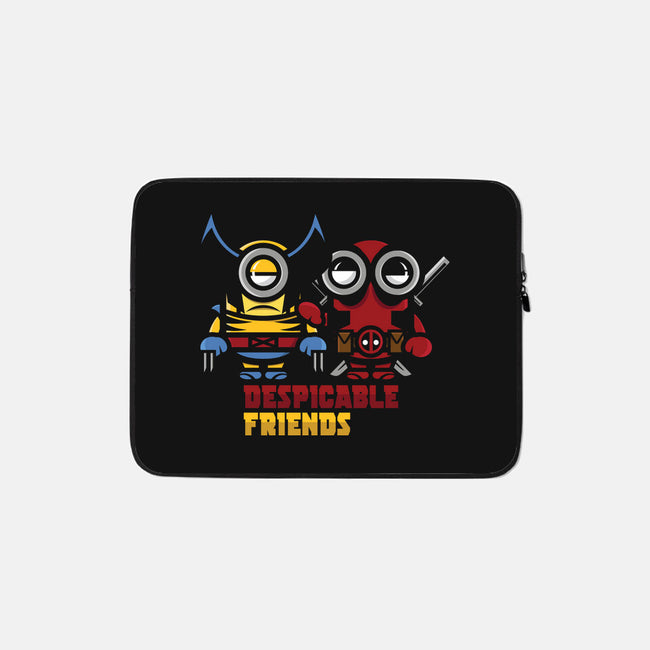 Despicable Friends-None-Zippered-Laptop Sleeve-jrberger