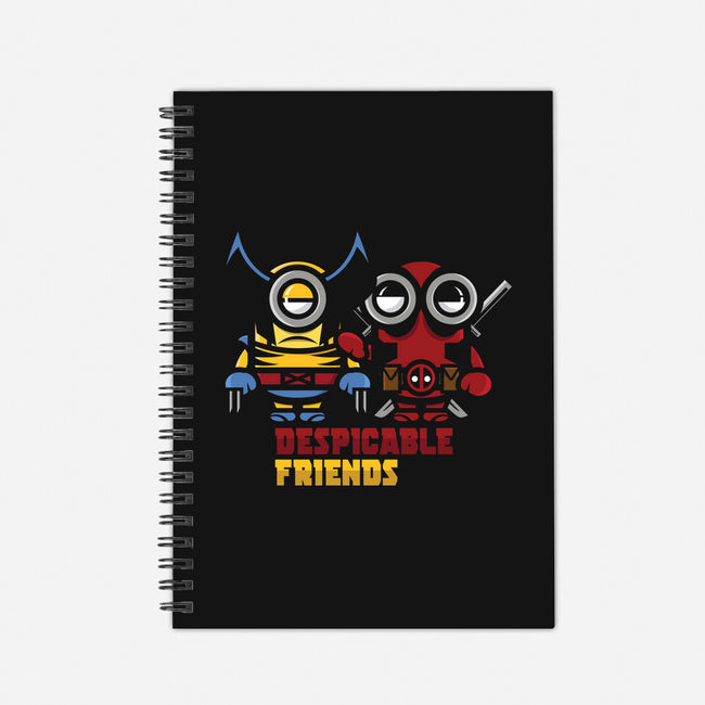 Despicable Friends-None-Dot Grid-Notebook-jrberger