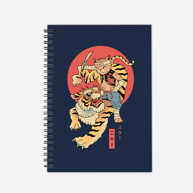 Tiger Cat Meowster-None-Dot Grid-Notebook-vp021