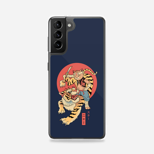 Tiger Cat Meowster-Samsung-Snap-Phone Case-vp021