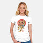 Tiger Cat Meowster-Womens-Fitted-Tee-vp021