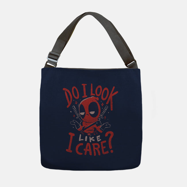 Mercenary Doesn't Care-None-Adjustable Tote-Bag-Arigatees