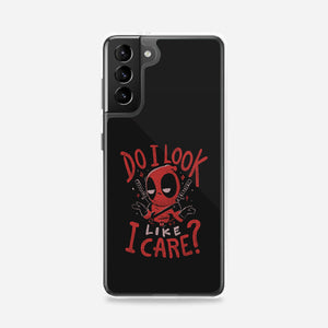 Mercenary Doesn't Care-Samsung-Snap-Phone Case-Arigatees