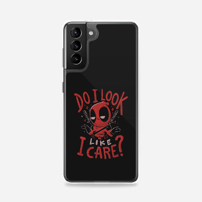 Mercenary Doesn't Care-Samsung-Snap-Phone Case-Arigatees