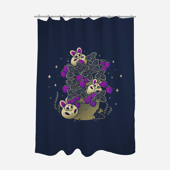 Creepy Cute Bunnies-None-Polyester-Shower Curtain-xMorfina