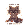 I Am Trash-Womens-Fitted-Tee-TechraNova