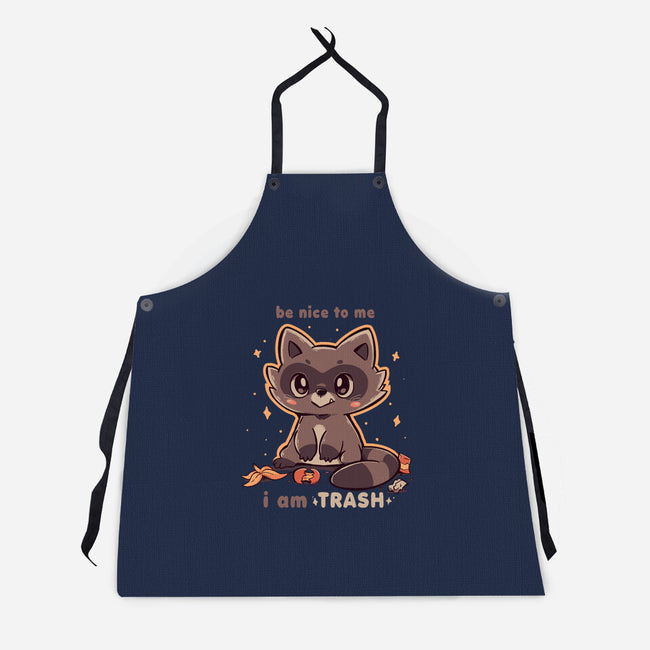 I Am Trash-Unisex-Kitchen-Apron-TechraNova