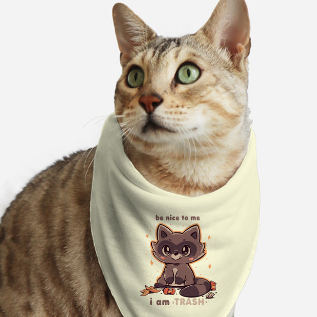 I Am Trash-Cat-Bandana-Pet Collar-TechraNova