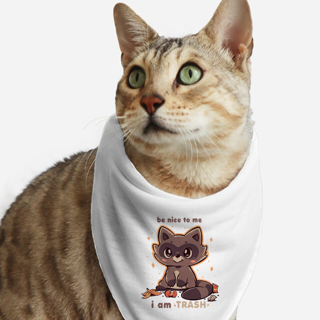 I Am Trash-Cat-Bandana-Pet Collar-TechraNova