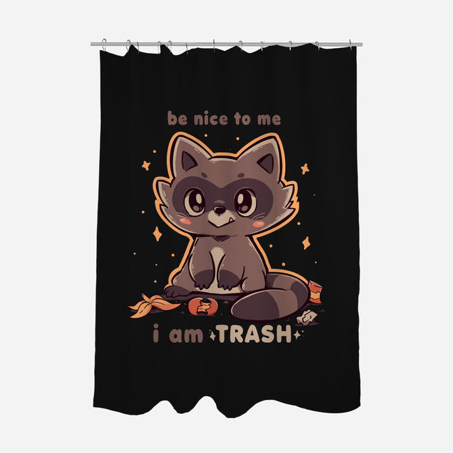 I Am Trash-None-Polyester-Shower Curtain-TechraNova