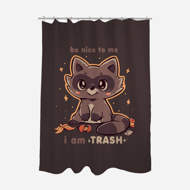 I Am Trash-None-Polyester-Shower Curtain-TechraNova
