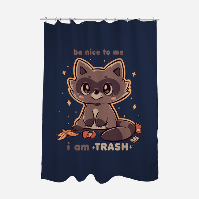 I Am Trash-None-Polyester-Shower Curtain-TechraNova