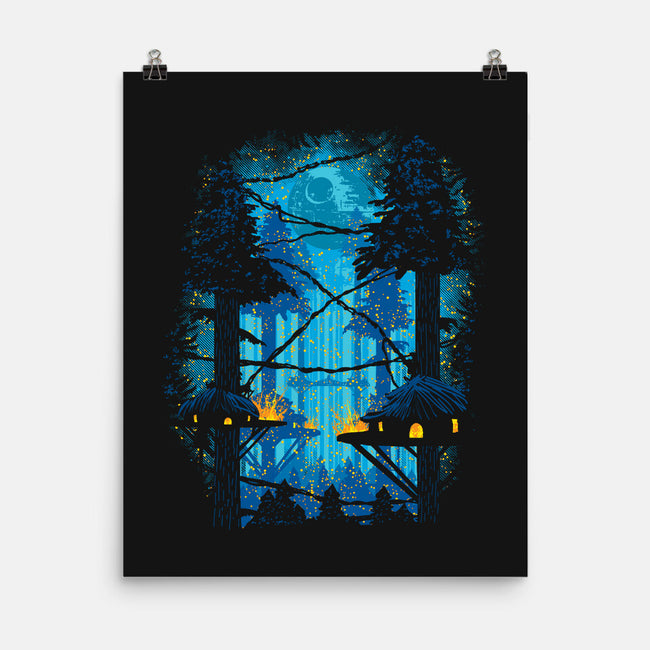 Ewok Village-None-Matte-Poster-dalethesk8er