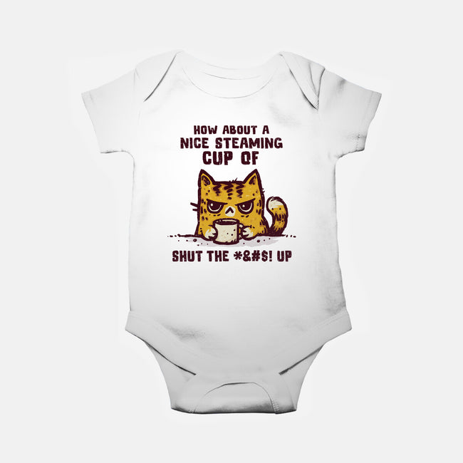 A Nice Steaming Cup-Baby-Basic-Onesie-kg07