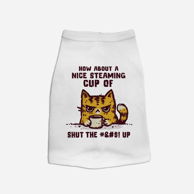 A Nice Steaming Cup-Dog-Basic-Pet Tank-kg07