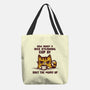 A Nice Steaming Cup-None-Basic Tote-Bag-kg07