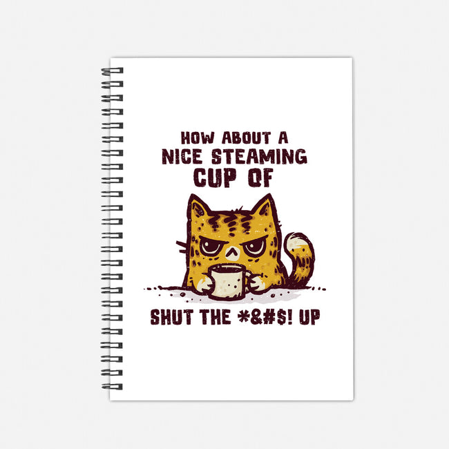 A Nice Steaming Cup-None-Dot Grid-Notebook-kg07
